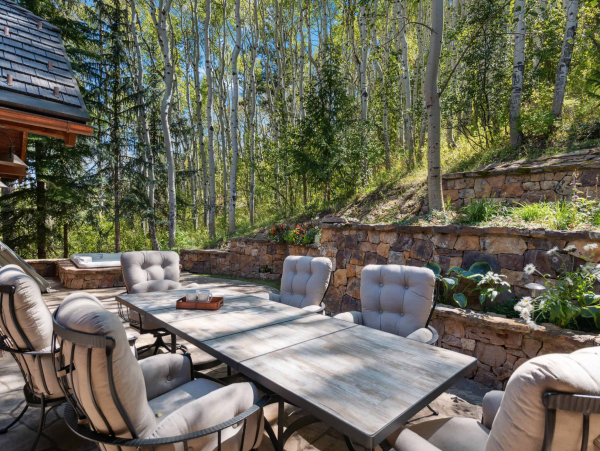 Ski in via Bedstraw and shuttle out Bachelors Gulch Residence